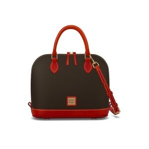Dooney & Bourke Pebble Grain Zip Zip Satchel